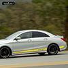 Edition 1 Style Side Stripe Decal Car Stickers for Mercedes Benz CLA 45 200 250 180  W117 C117 X117 AMG Carbon Fibre Black White