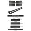 For BMW Accessories G20 3-Series 330i M340i 2019+ Gloss Black Car Side Skirt Extensions Rocker Panels Side Trim Spoiler Factory