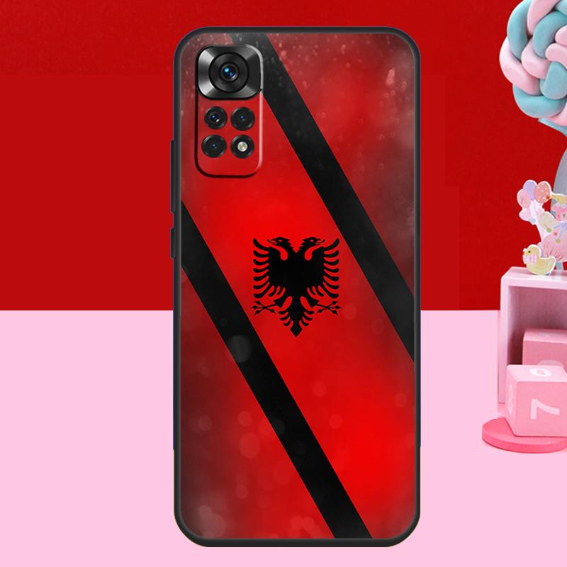 Albania Albanians Flag Case For Xiaomi Redmi Note 11 10 12 13 14 15 Pro Plus Redmi 15 C 14C 10C 12C 13C Soft Cover