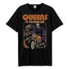 Усиленная унисекс футболка для взрослых Rider Queens Of The Stone Age