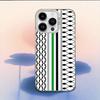Чехол для телефона P-Palestine-S Хатта Кеффия Для iPhone 16,15,14,13,12,11,Mini,Pro,E,MAX Белый Конфетный Матовый Ударопрочный Чехол