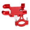 Adjustable Bike Phone Mount Aluminum Alloy Mobile Phone Clamp Holder for Outdoor Cycling