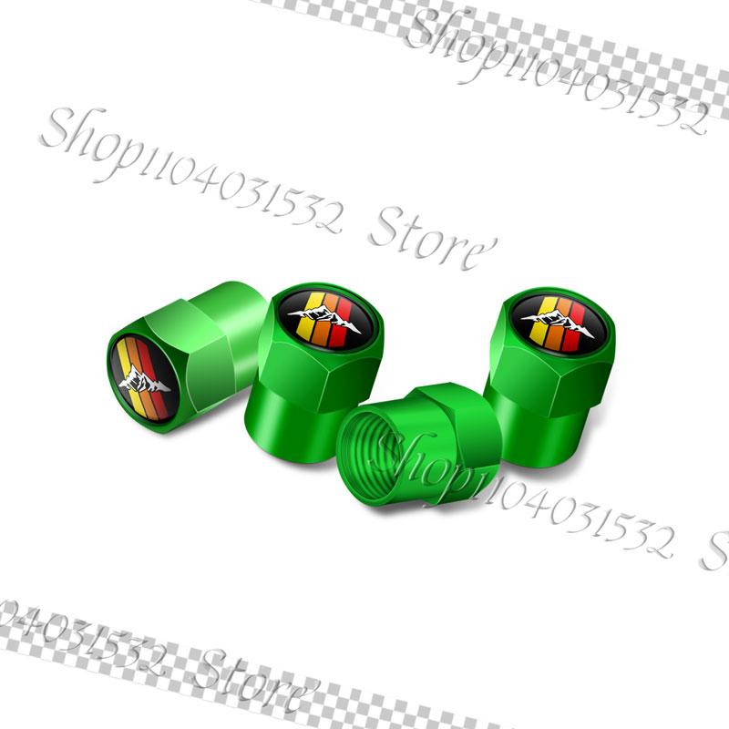 4Pcs Three-color Emblem Car Wheel Tire Valve Caps Tyre Stem Airdust Waterproof Covers For Toyota 4Runner Highlande Tacoma Rav4