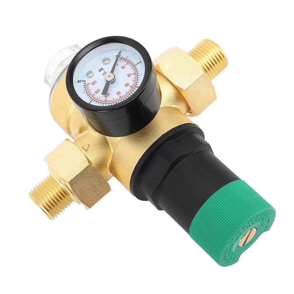 Редуктор давления воды G1/2 DN15 Клапан регулирования давления воды Латунный редукционный клапан с 