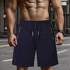 Loose Sports Shorts with Side Pockets and Hidden Zipper for Fitness Men's Shorts