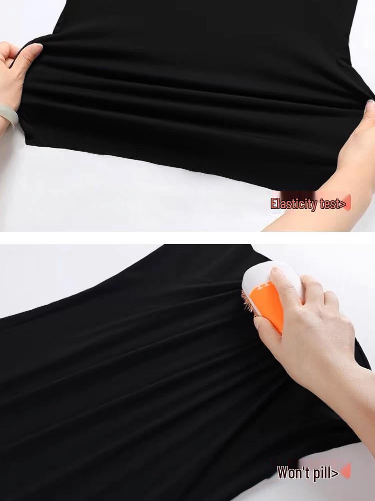 Женский базовый топ с высоким воротником, облегающий, с длинным рукавом, из модала, для осени/зимы, в западном стиле