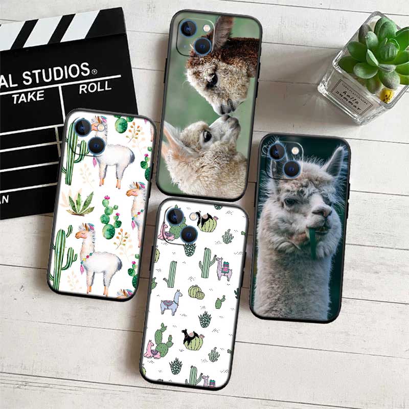 NH5 Alpaca New High-End Shell Phone Case for iPhone SE X XS XR 16E 17 11 Pro Max 8 7 6 6s Plus Air