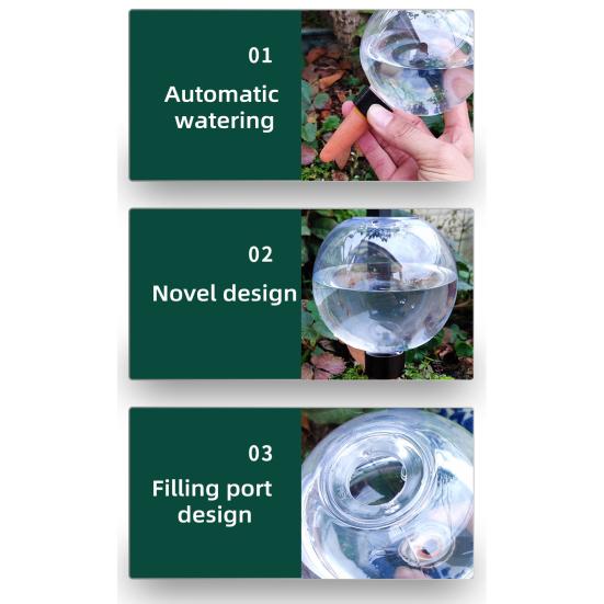 80 мл/500 мл шары для полива многоразовые самополивающиеся шары прозрачные шары для полива с шипами для комнатных растений балкона гостиной цветов