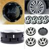 Volkswagen Hub Cover 2.6in High Gloss Finish Strong Abs Plastic Perfect Replacement For Lost Badges