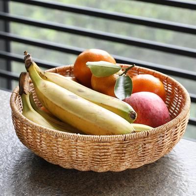 Ротанговая корзина для хлеба, декоративный держатель, имитация плетеных фруктов