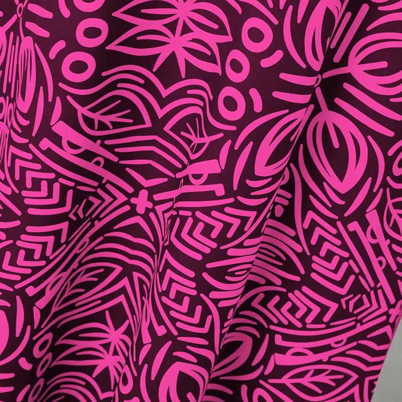 Women's Plus Size V Neck Cap Sleeves Floral Print Spliced Long Dress