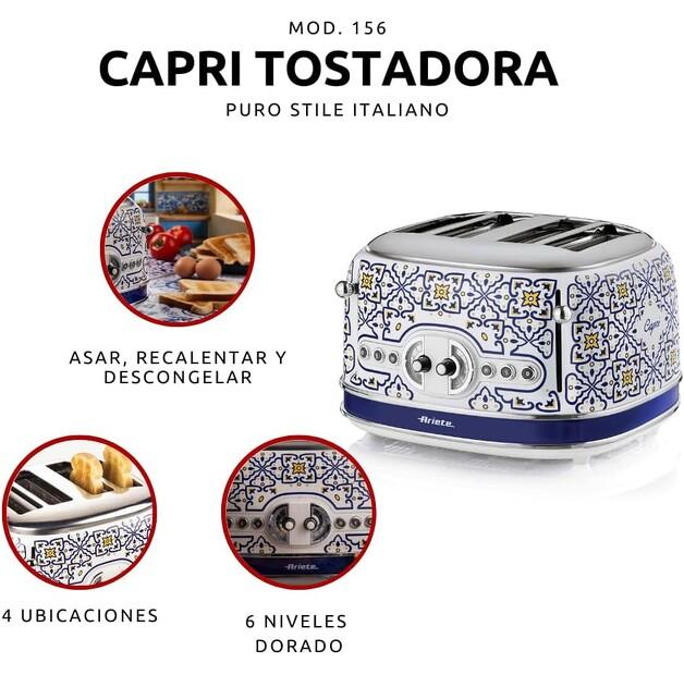 Тостер Ariete 156 hellblau