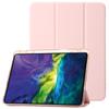 For iPad Pro 13 (2024) Tablet Case TPU+Acrylic+PU Drop Protection Cover with Tri-Fold Stand