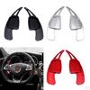 2PCS Steering Wheel Shifter Paddle Extension for S4 TT TTS Red