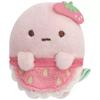 Четырехцветная Мини Плюшевая Игрушка Sumikko Gurashi San X Sumikko Gurashi Клубничный Тапиока Украшение Пушистая Мягкая Кукла Кавайи Декор