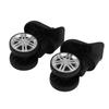 1 Pair Luggage Case Wheels Travel Suitcase Caster ABS Material Wear Resistance Trunk Universal Wheel Replacement