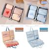 Portable Travel Organizer With Multiuse Trousers And Underwear Storage For Suitcases