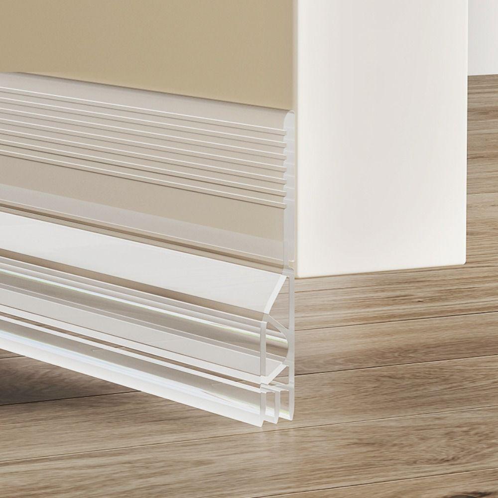 Self-adhesive Door Draft Stopper 100cm Weather Stripping Door Bottom Sealing Strip Living Room