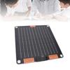Solar Panel 20W 5V 2A Dual Type-C Output Monocrystalline Silicon Double Sided Portable Solar Panel Charger for Phone Camera Tablet