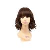 Lollipop Wave Bob Maroon Brown All-wig Heat-resistant