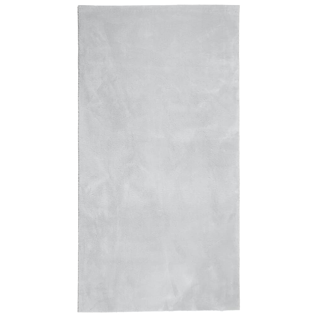 Vidaxl Dywan Huarte Z Krótkim Włosiem, Szary, 60X110 Cm