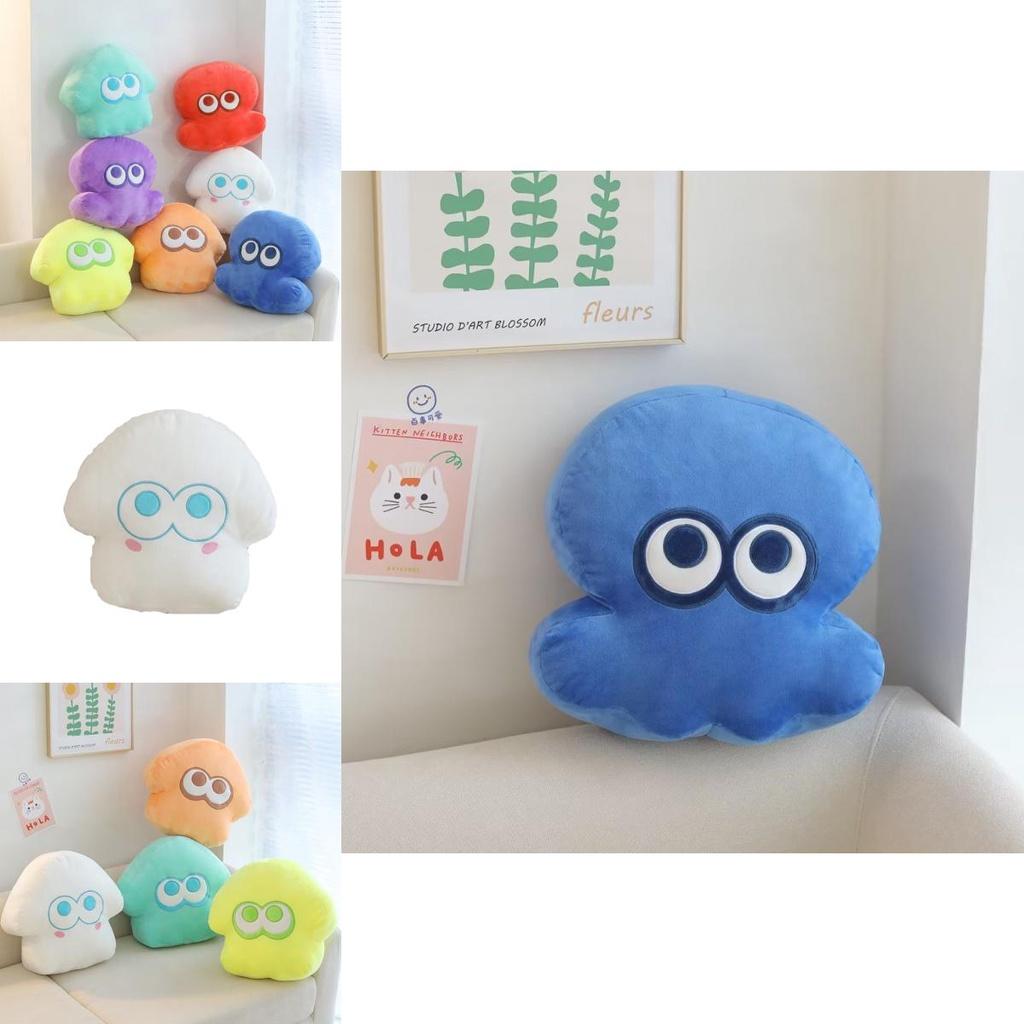 Splatoon Octopus Stuffed Animal Toy For Children Short Plush Pp Cotton Filling