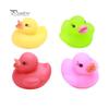 Виниловая светодиодная игрушка-уточка для ванны для новорождённых малышей