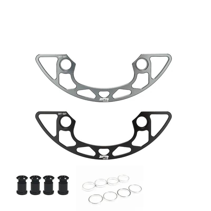 ZTTO MTB 104BCD Chainring Guard 30/32/34/36/38/40T CNC Chainring Protector Cover And Bolts Bicycle Chainwheel Guard Cover