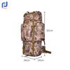 Junpinjia 110L Camouflage Outdoor Mountaineering Backpack