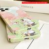2DFlat Cherry Blossom Guinea Pig in Spring Garden All inclusive film hard iPhone case, compatible with iPhone 18 Pro Max 17 16 15 14 13 12 11