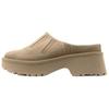UGG Australia Suede Lightweight Slip-On EVA Anti-Rub Open-Toe Slippers Women Slippers Beige 1168891-MDSD