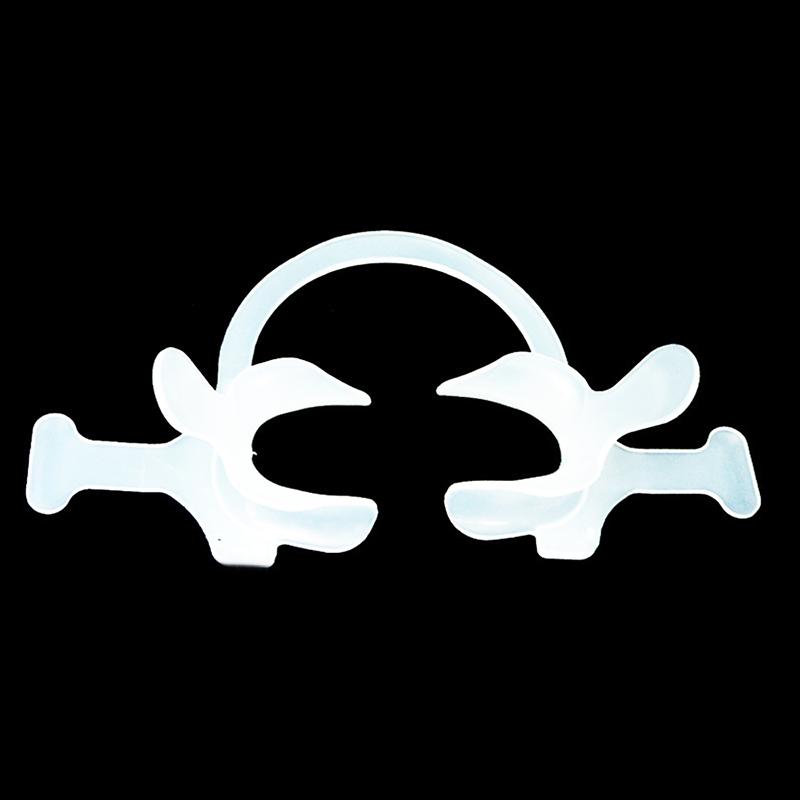 Стоматологический внутриротовой втягиватель для губ и щек, открывалка для рта с ручкой, прозрачный зуб, большой/маленький