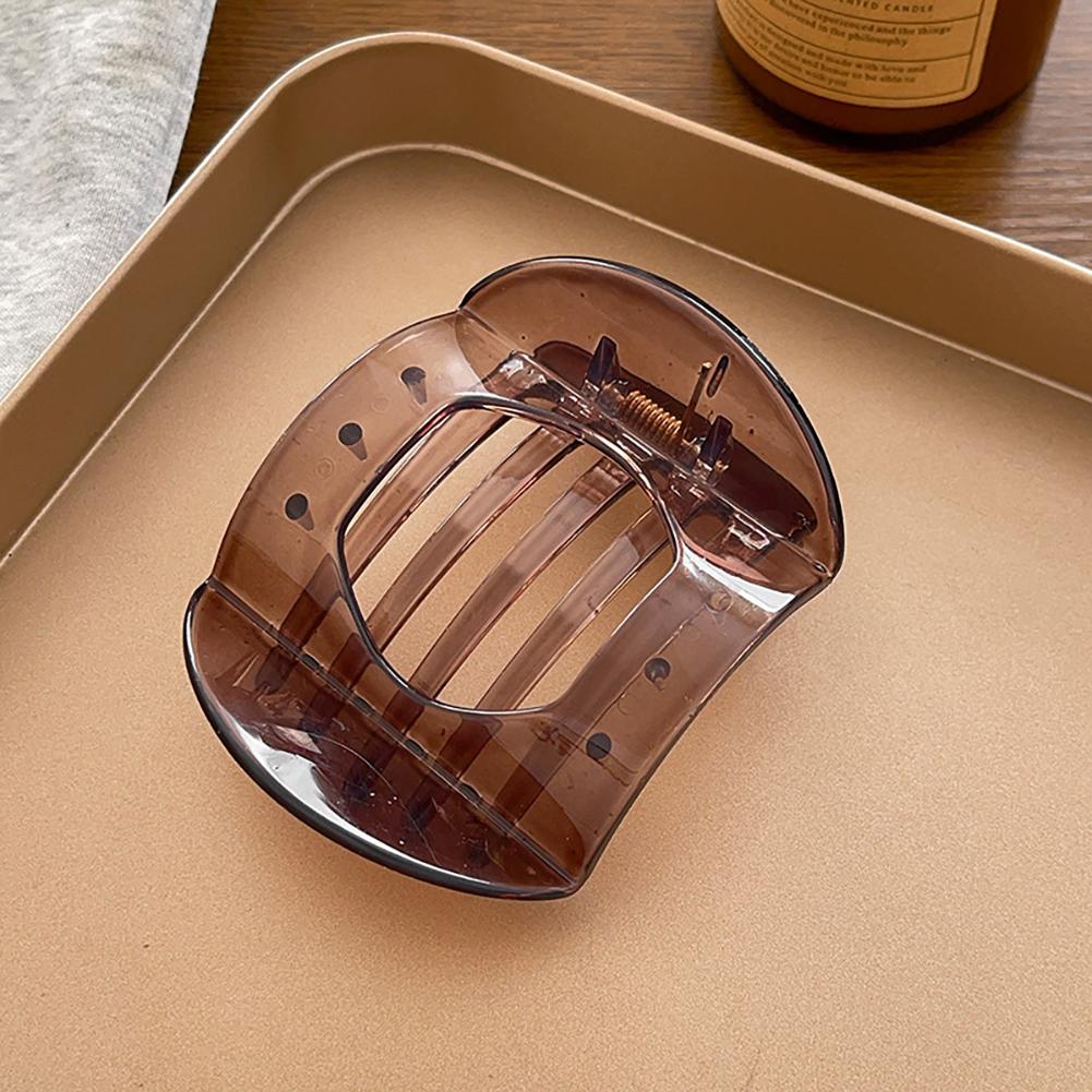 Ретро черепаховая заколка для волос Элегантная простая нескользящая заколка для волос Коготь Заколка для волос Головной убор Аксессуар для волос для женщин