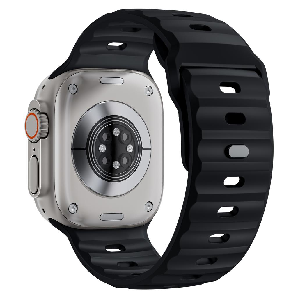 Браслет для смарт-часов Ultra 2 49 мм 10 46 мм 9 8 7 45 мм силиконовый спортивный мягкий ремешок браслет аксессуары для часов серии SE 6 5 4 3 2 1 44 мм 42 мм