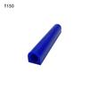 Синяя полая восковая трубка для резьбы, восковое кольцо, трубка для ювелирных изделий, центральное отверстие, круглый твердый воск, заготовка для моделирования