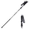 Foldable Trekking Poles Climbing Hiking Stick Baton Telescopic Cane Crutches Walking Cane Outdoor Equipment