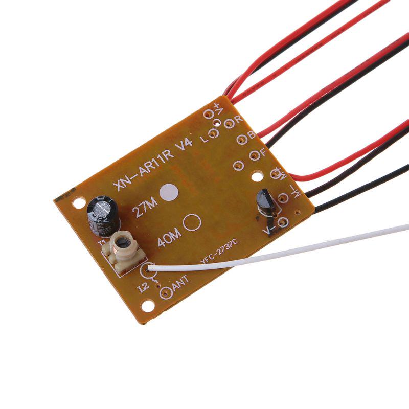 5CH 27 МГц пульт дистанционного управления, плата приемника + пульт дистанционного управления для игрушечной радиосистемы танка для двигателя 130 6 В 5 В