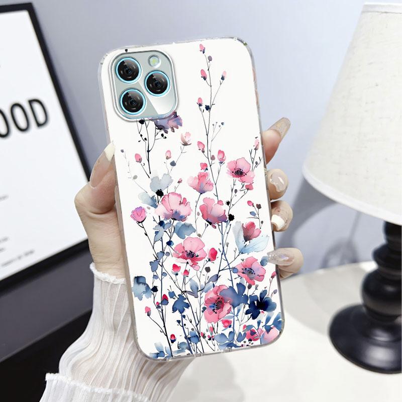 For Blackview A95 A100 A200 Pro A85 Case Protective Cover For Blackview A80S Marble Clear Soft Silicone Phone Case Cat Fundas