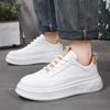 Four Seasons New Lace-up Platform Casual Fashion Korean Edition Personality Trend Street Student Little White Shoes Board Shoes Men Shoes