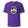 Мужская футболка с принтом The Way Streetwear 100% Хлопок Топы для мужчин и женщин Летние дышащие с коротким рукавом Повседневные базовые футболки с круглым вырезом