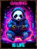 Game Animal Neon Metal Signs Posters for Gamer Room Pub Bedroom Tin Sign Decorative Plaques Painting Wall Aesthetical Decoration