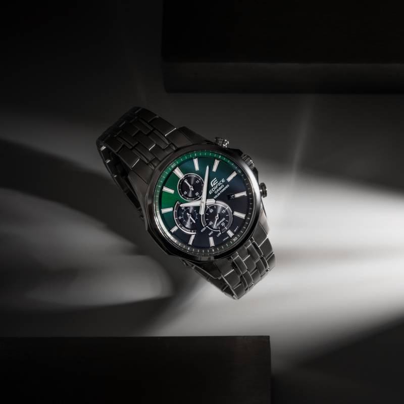 Casio Мужские часы EDIFICE Зеленые EFB-670SBD-3AVUPR