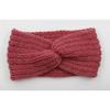 Winter Warmer Ear Knitted Headband For Women Crochet Bow Wide Stretch Hairband Headwrap Hair Accessories Lady Turban