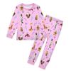 Kids Boys Girls Anime Cartoon Bad Guys Printed Casual Long Sleeves T-Shirt Pants Trousers Clothes Set