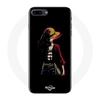 Case - Maniacase - Iphone 8 Plus - One Piece Manga Anime Luffy - Silicone - Black