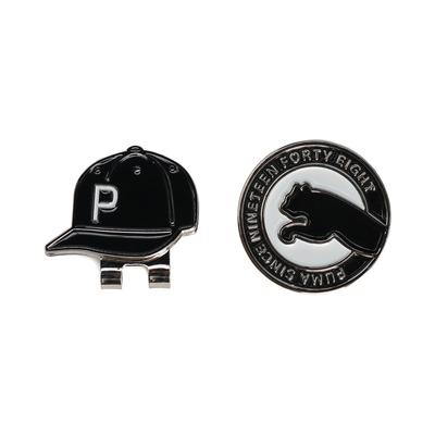 Маркер для гольфа Golf PCAT Cap Clip Marker Puma Черный один размер [PUMA]