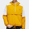 Adidas Casual Sport Half-Zip Anorak Women Jacket Gold GM1470