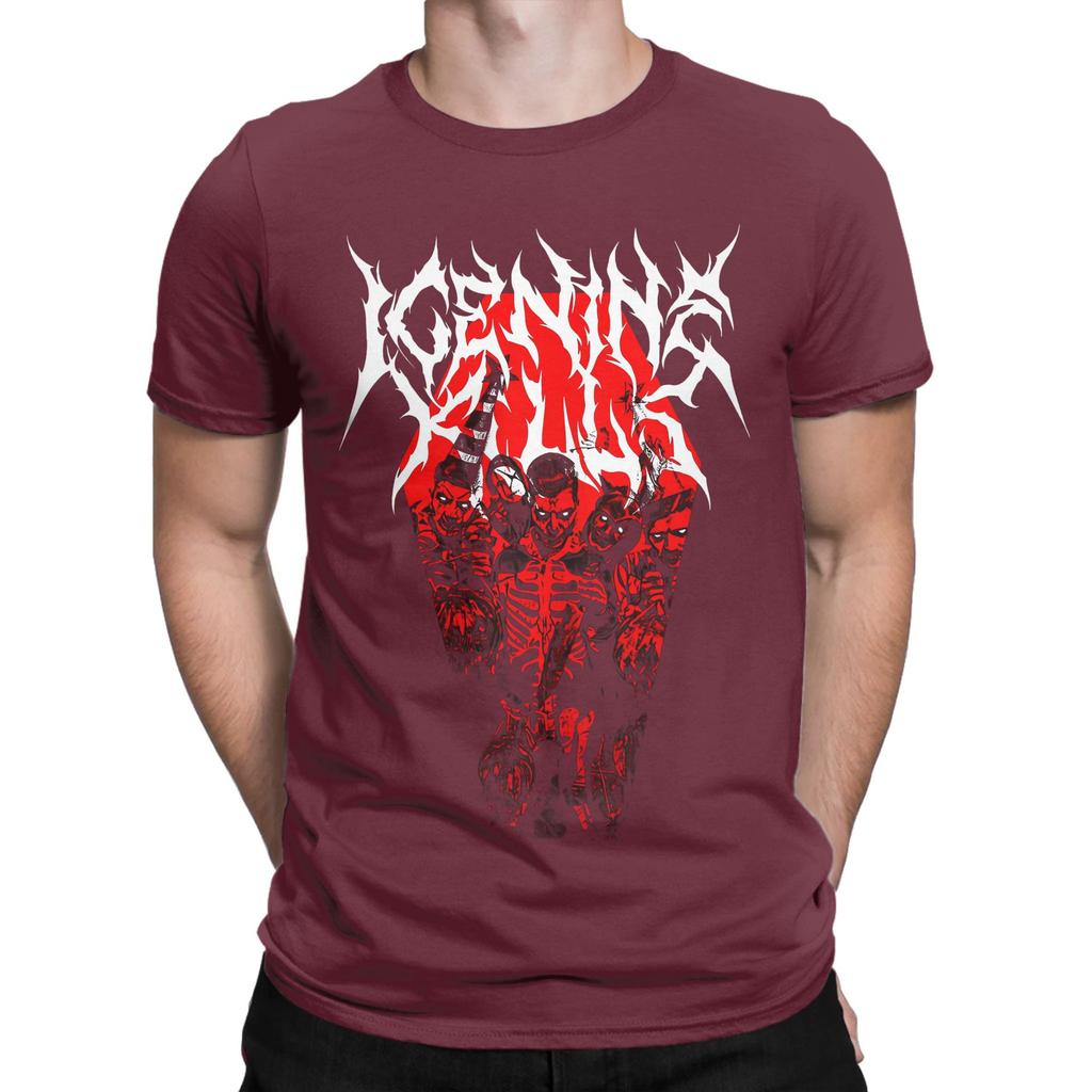 Юмористическая футболка Ice Nine Kills The Silver Scream для унисекс с круглым вырезом, из чистого хлопка, с коротким рукавом, одежда для вечеринки