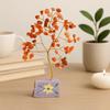 Carnelian Crystal Tree, 80 Stones