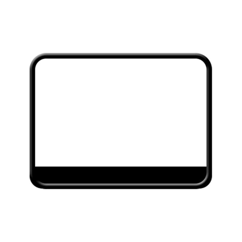 Screen Protector Frame Cover For Tesla Model 3 Model Y 2025 Center Console Navigation Screen Trim Cover Model Y 2025 Accessories